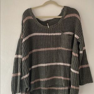 Free People Stripe Sweater